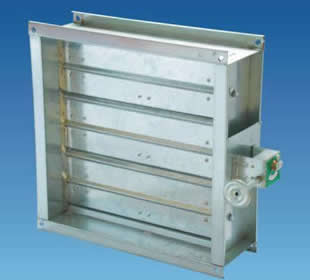 AD-T Worm Gear Rectangular Volume Control Air Damper (Manual operated)