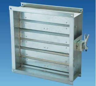 FVD - T Manual-Operated Fire Resistant Damper