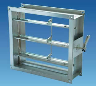 HD-T Manual Operated Retangular Control Damper (Toothlike)