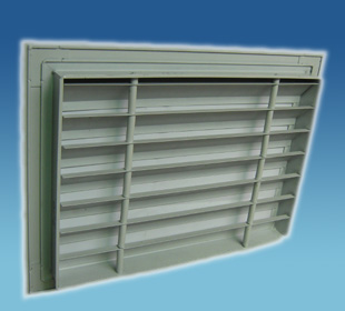 RM - B Aluminum Fixed Louver Return Grille