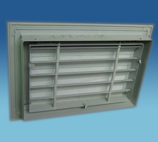 RM - C Aluminum Hinged-Type Louver Return Grille