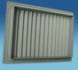 An RV - A aluminum Single Deflection Return Grille