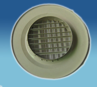 Circular Double Deflection Grille