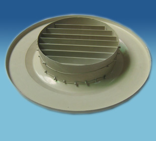 Circular Double Deflection Grille