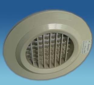 Circular Double Deflection Grille