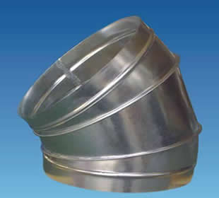 RN-T 45°Angle Round Elbow (Segmented)