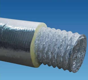 AFN-P (AFN-E) Aluminum Insulated Flexible Silencer Duct