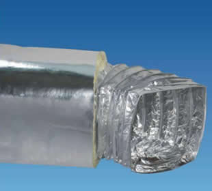 RAF-P Rectangular Insulated Flexible Duct