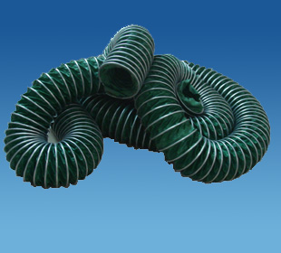 Green Flexible Duct (High Temperature Resistant Up to 200 ° C)