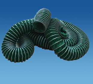 Green Flexible Duct (High Temperature Resistant Up to 200  C)