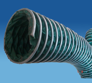 Green Flexible Duct (High Temperature Resistant Up to 200  C)