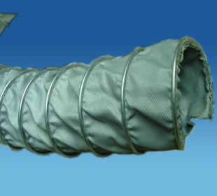 Silver Flexible Duct (High Temperature Resistant Up to 350° C)
