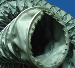 Silver Flexible Duct (High Temperature Resistant Up to 350 C)
